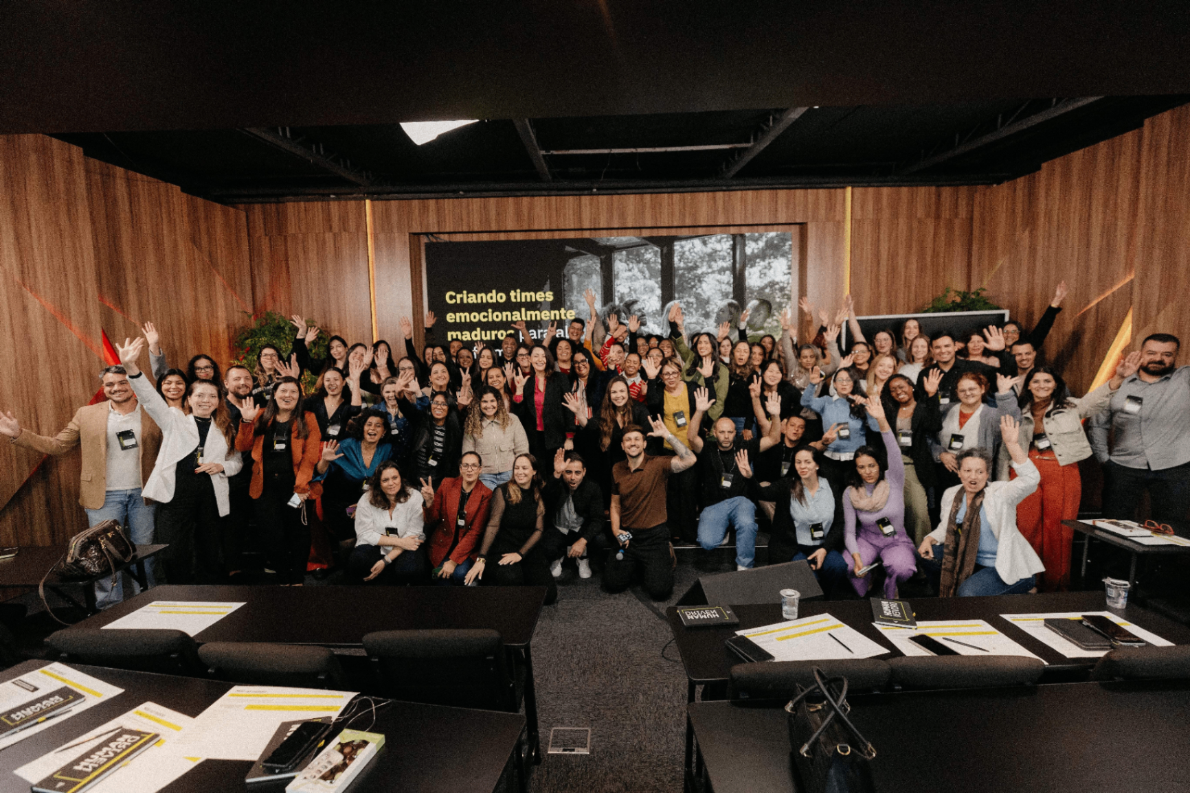 Turma de líderes em experiência Learnability